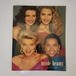 Vintage 1990 Mary Kay "Inside Beauty",  A handbook on beauty.